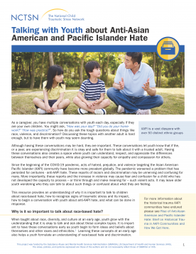 Talking to Youth about Anti-Asian American and Pacific Islander Hate